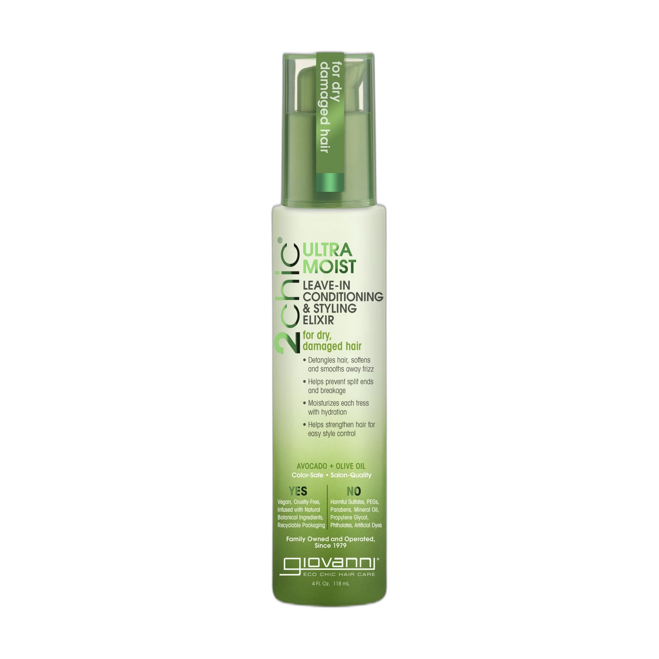 Ultra-Moist Leave-In Conditioning & Styling Elixir