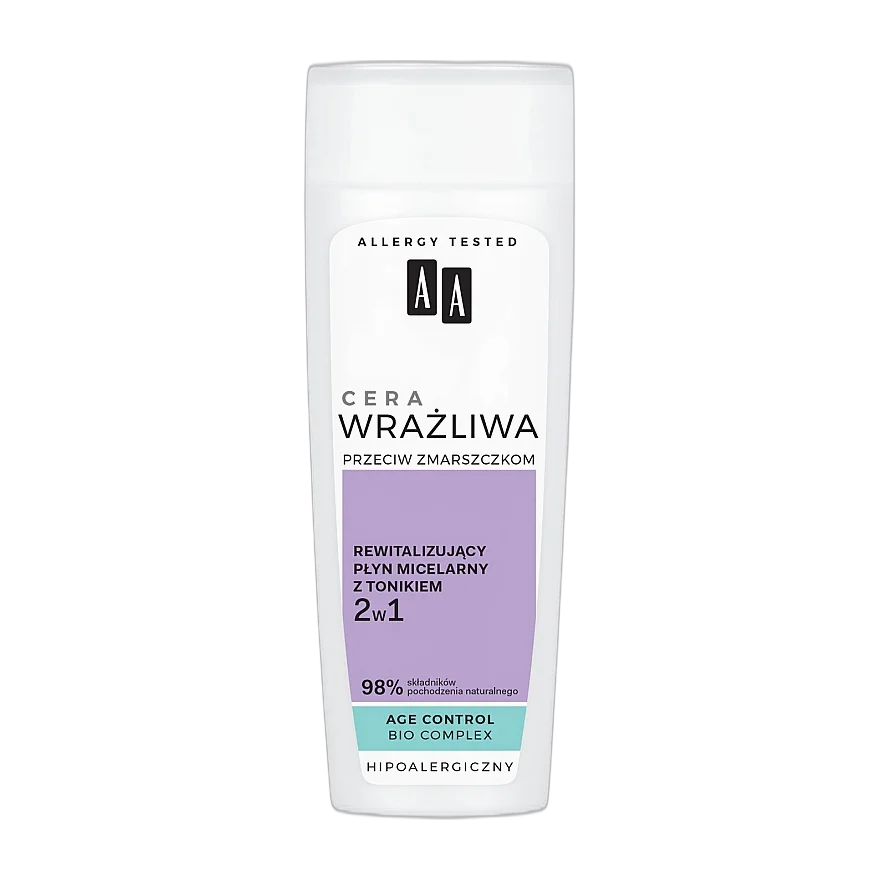 Sensitive Skin Anti Wrinkle 2in1 Revitalising Micellar Liquid And Tonic