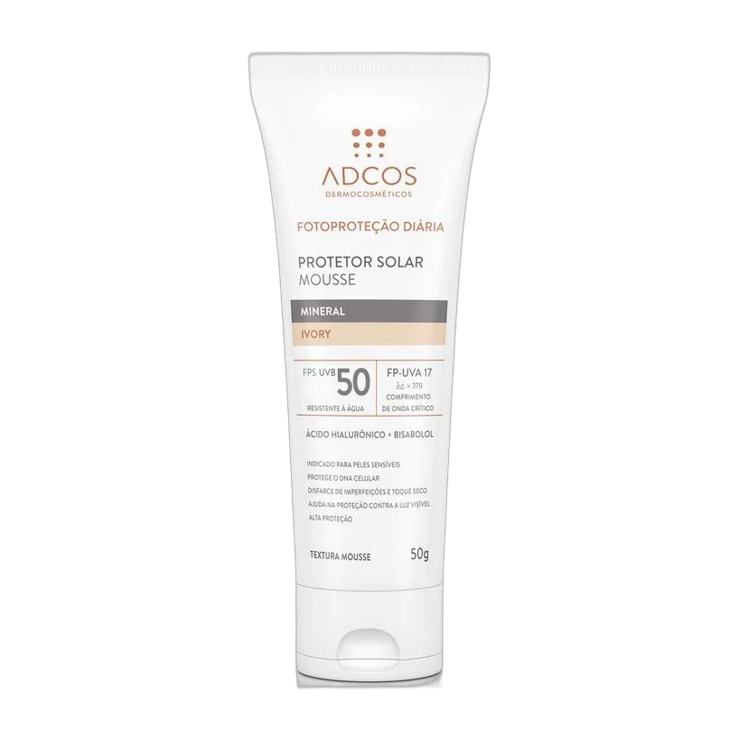 Protetor Solar Mousse Mineral Fps 50 (Ivory)