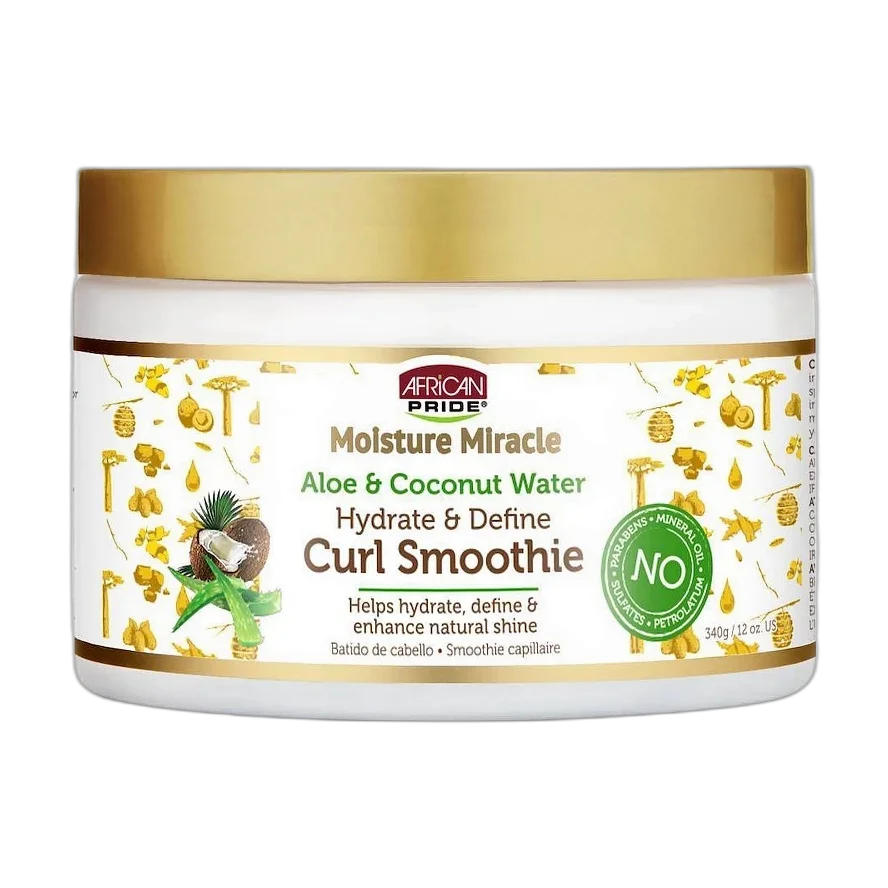 Moisture Miracle Aloe & Coconut Water Hydrate & Define Smoothie Curl Enhancer