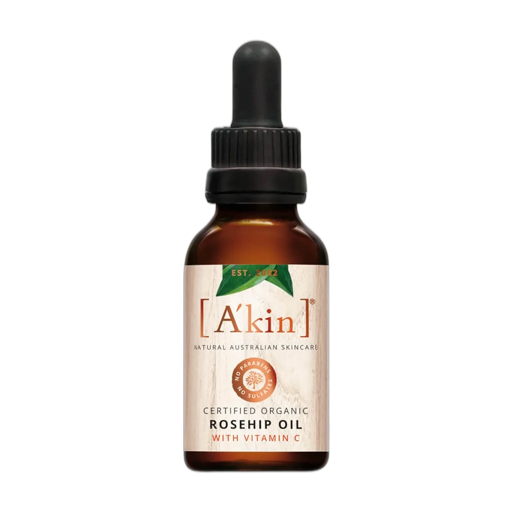 Certified Organic Rosehip Oil with Vitamin C