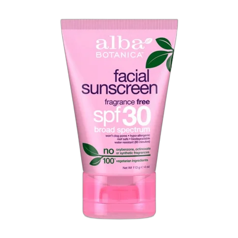 Facial Sunscreen Fragrance Free Spf 30
