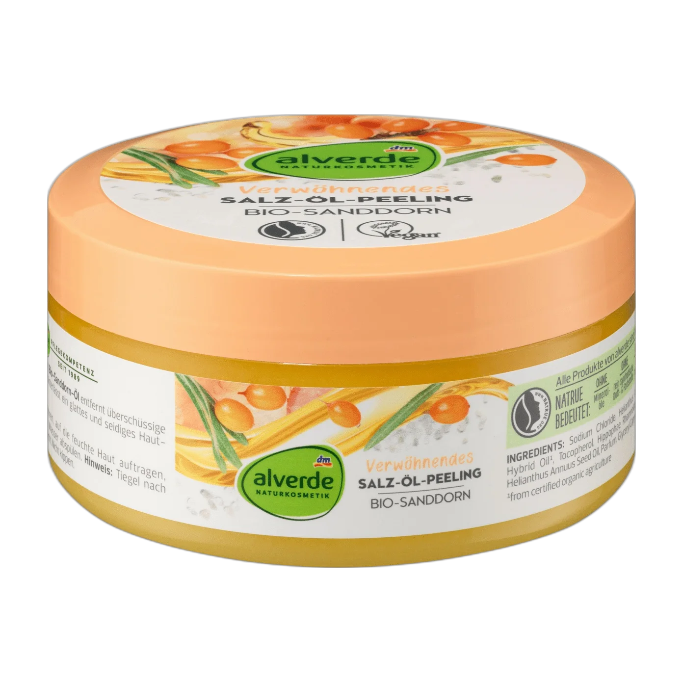 Verwöhnendes Salz-Öl-Peeling
