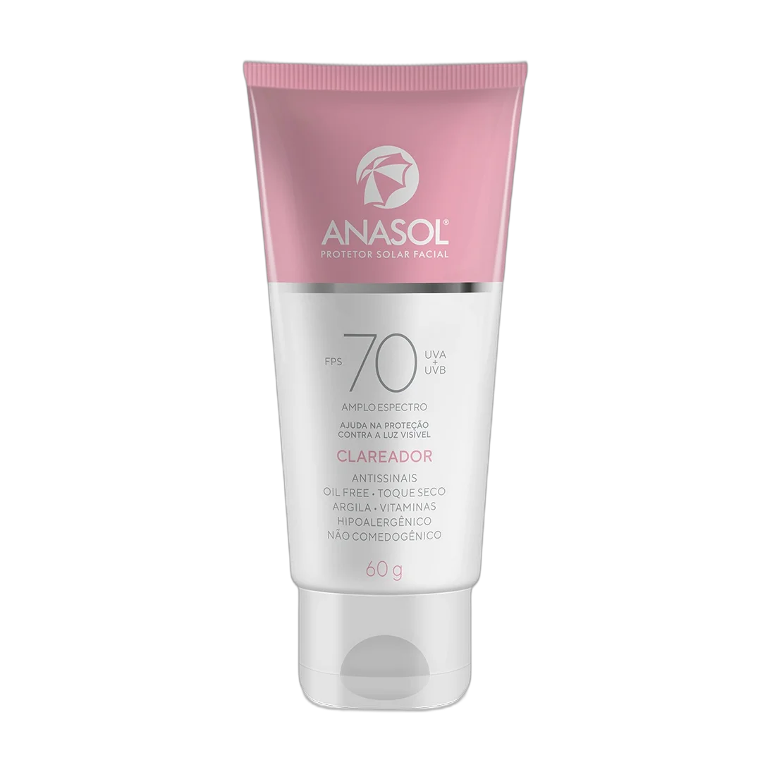 Protetor Solar Facial Clareador SPF 70
