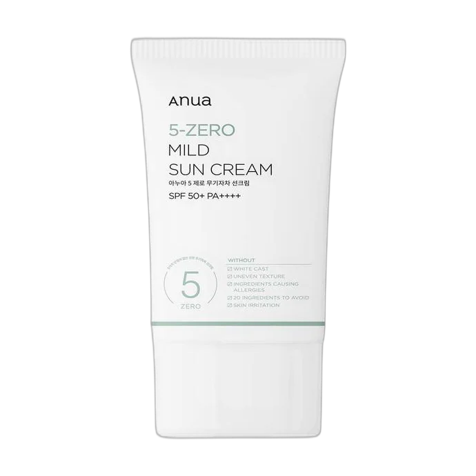 5-0 Mild Sun Cream Spf 50+ PA++++