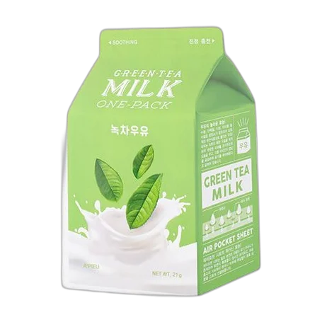 Green Tea Milk Sheet Mask