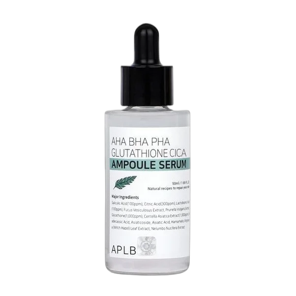 AHA BHA PHA Glutathione Cica Ampoule Serum