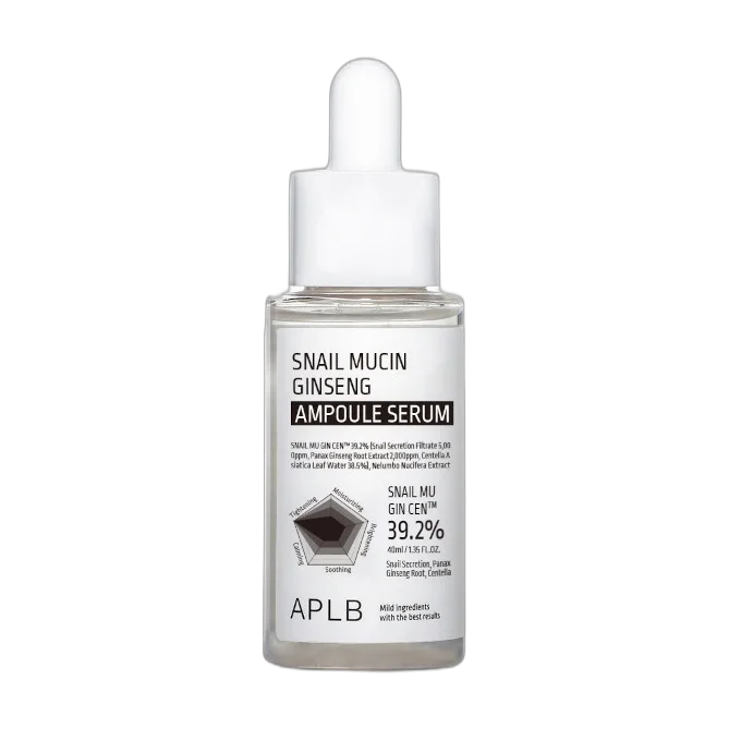 Snail Mucin Ginseng Ampoule Serum