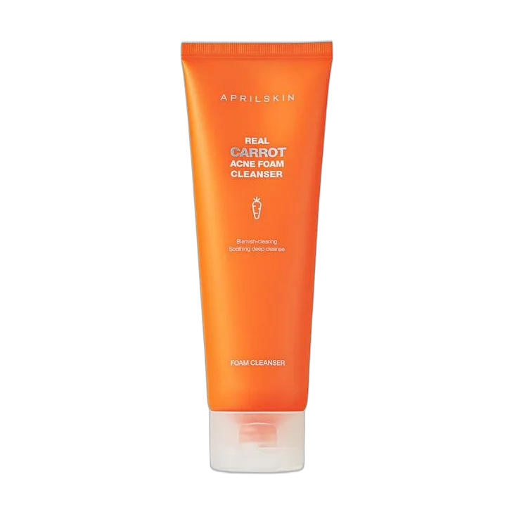 Real Carrot Acne Foam Cleanser