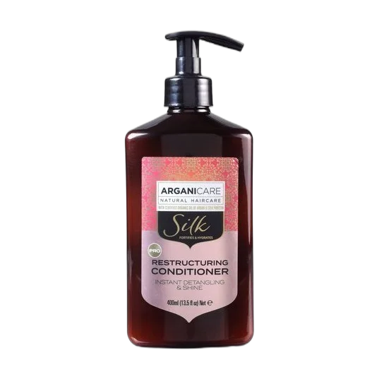 Restructuring Conditioner Instant Detangling And Shine - Argan & Silk Protein