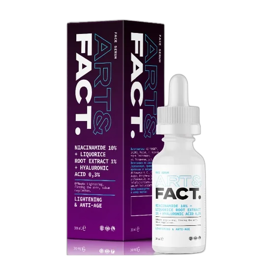 Niacinamide 10% + Liquorice Root Extract 1% + Hyaluronic Acid 0,3%