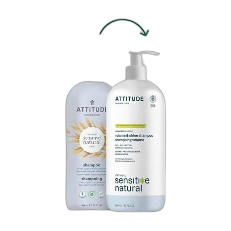 Volume And Shine Hair Shampoo For Sensitive Dry Scalp