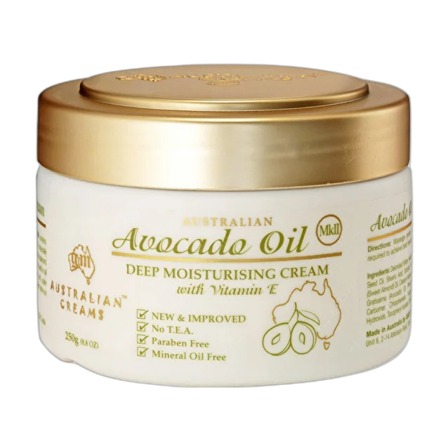 Avocado Oil Deep Moisturising Cream With Vitamin E