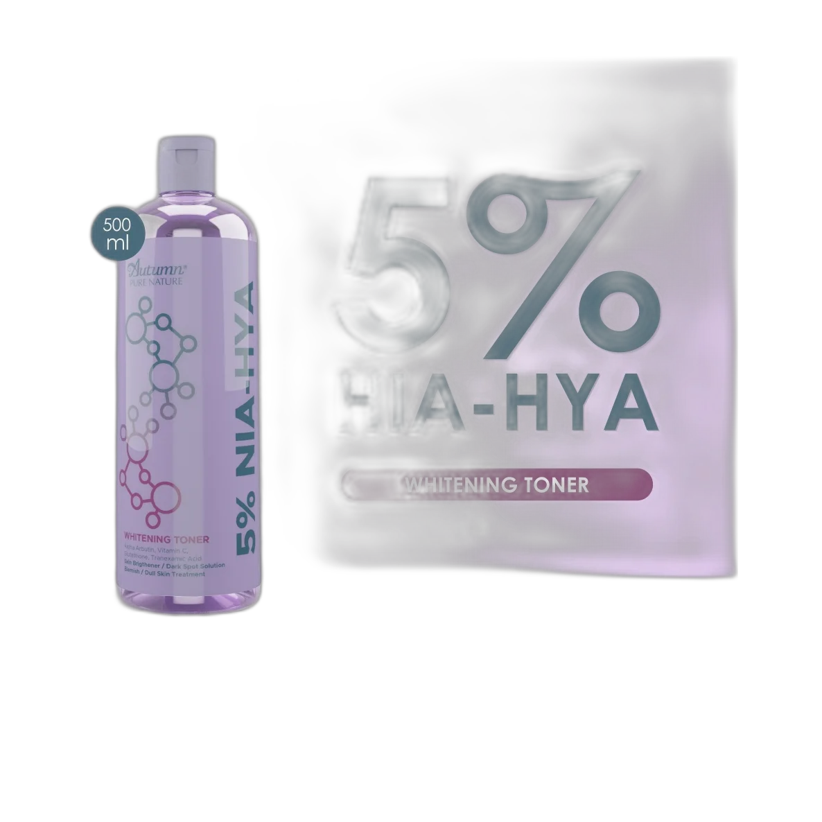 5% Nia – Hya Whitening Toner (purple)