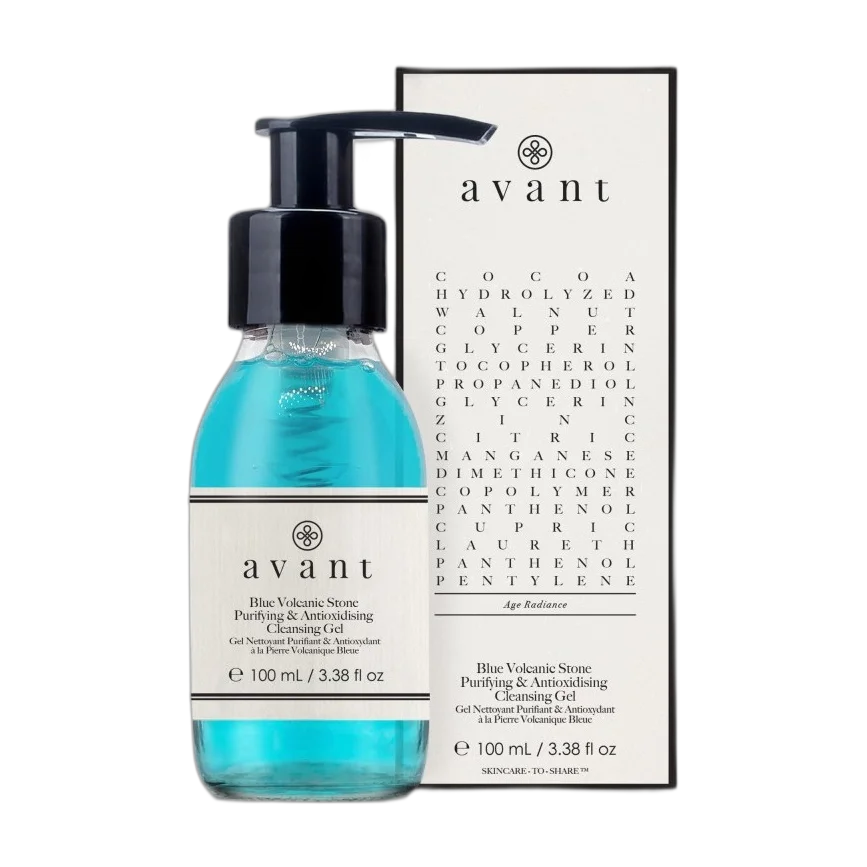 Blue Volcanic Stone Purifying & Antioxydising Cleansing Gel