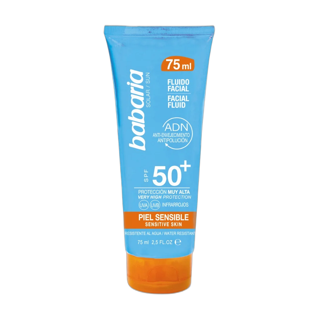 Spf50+ Facial Fluid For Sensitive Skin