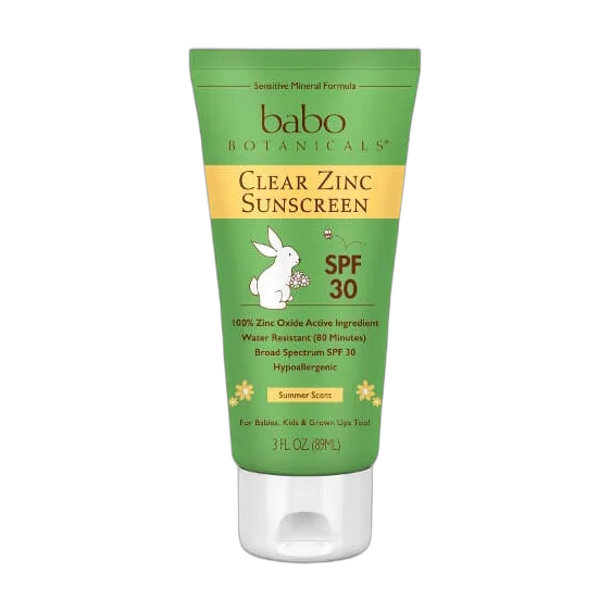 Clear Zinc Sunscreen Lotion Spf 30 - Summer Scent