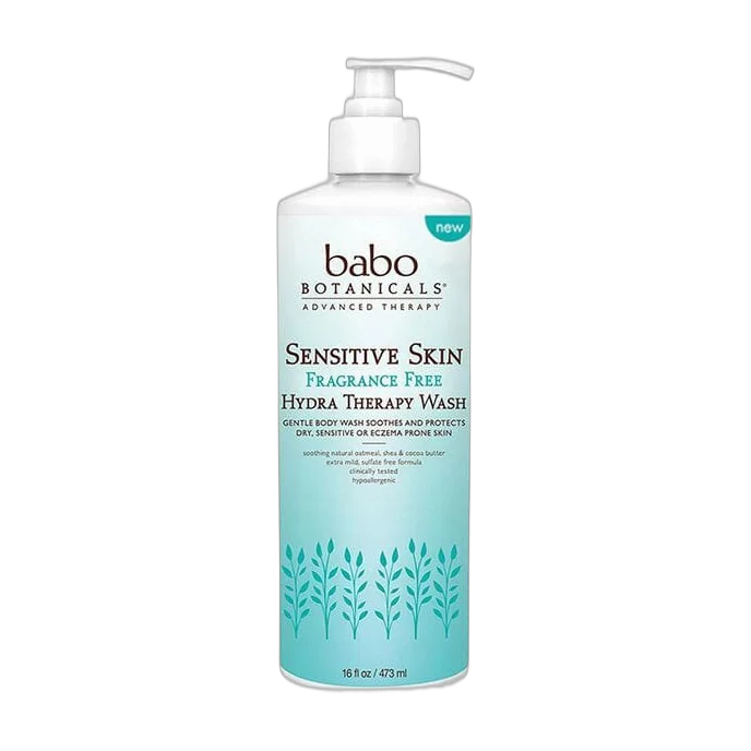 Sensitive Skin Fragrance Free Hydra Therapy Face & Body Wash