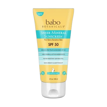Sheer Mineral Sensitive Gentle Sunscreen Lotion - SPF 50