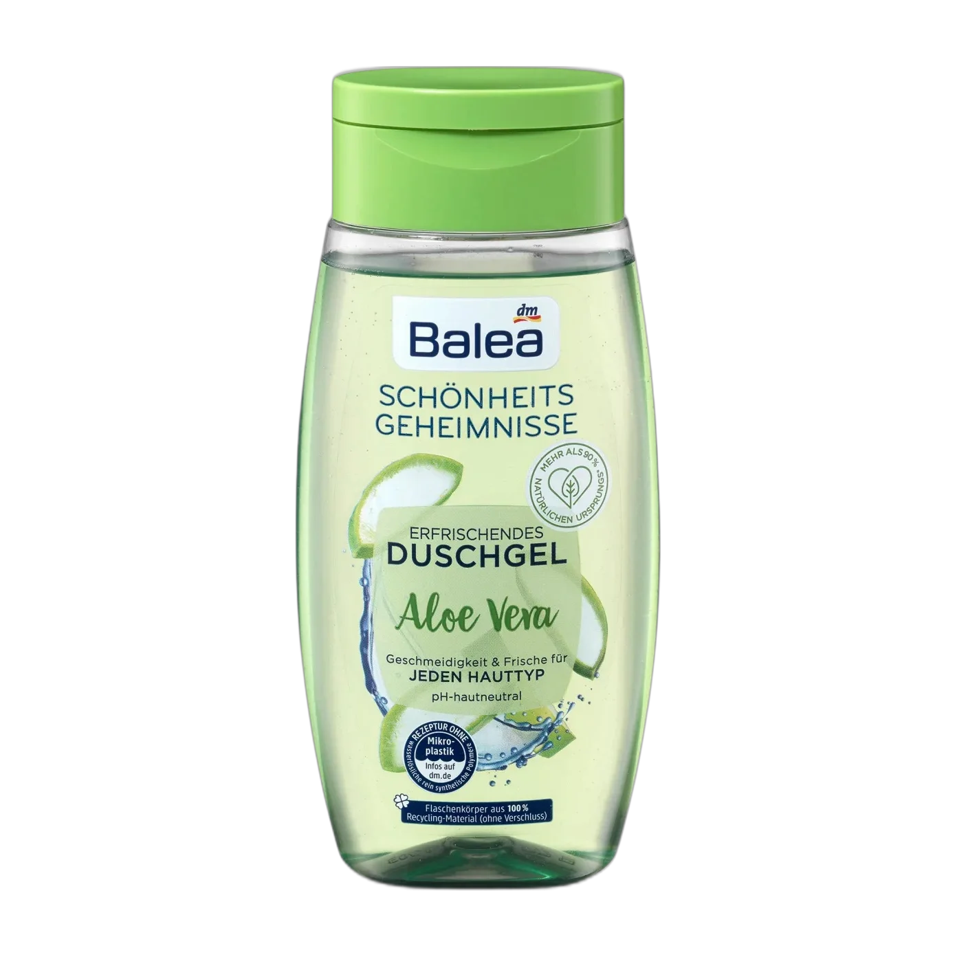 Schönheitsgeheimnisse Erfrischendes Duschgel Aloe Vera