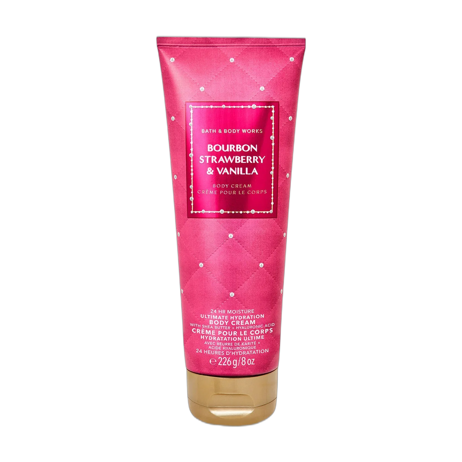 Bourbon Strawberry & Vanilla Body Cream