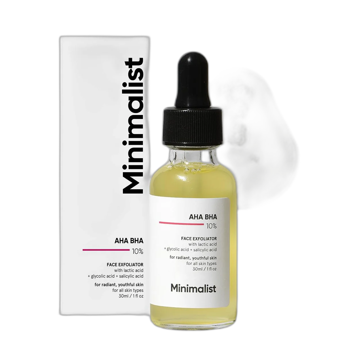 Minimalist 10% AHA BHA Exfoliating Serum