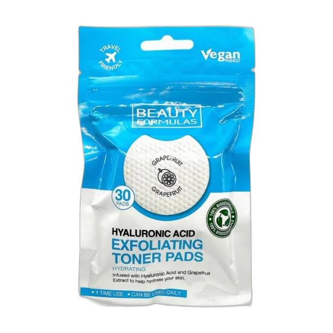 Hyaluronic Acid Exfoliating Toner Pads