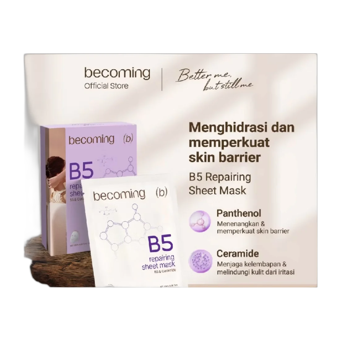 Becoming B5 Repairing Sheet Mask