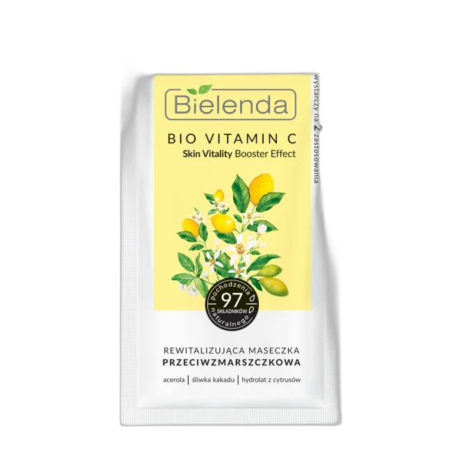 Bio Vitamin C Skin Vitality Booster Effect Revitalizing Mask