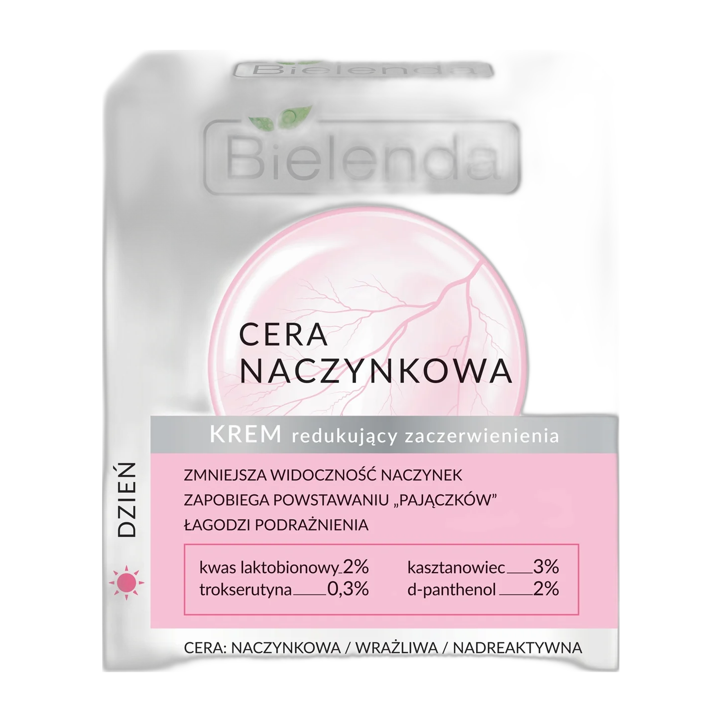 Capillary Skin Face Cream Reducing Redness For Day