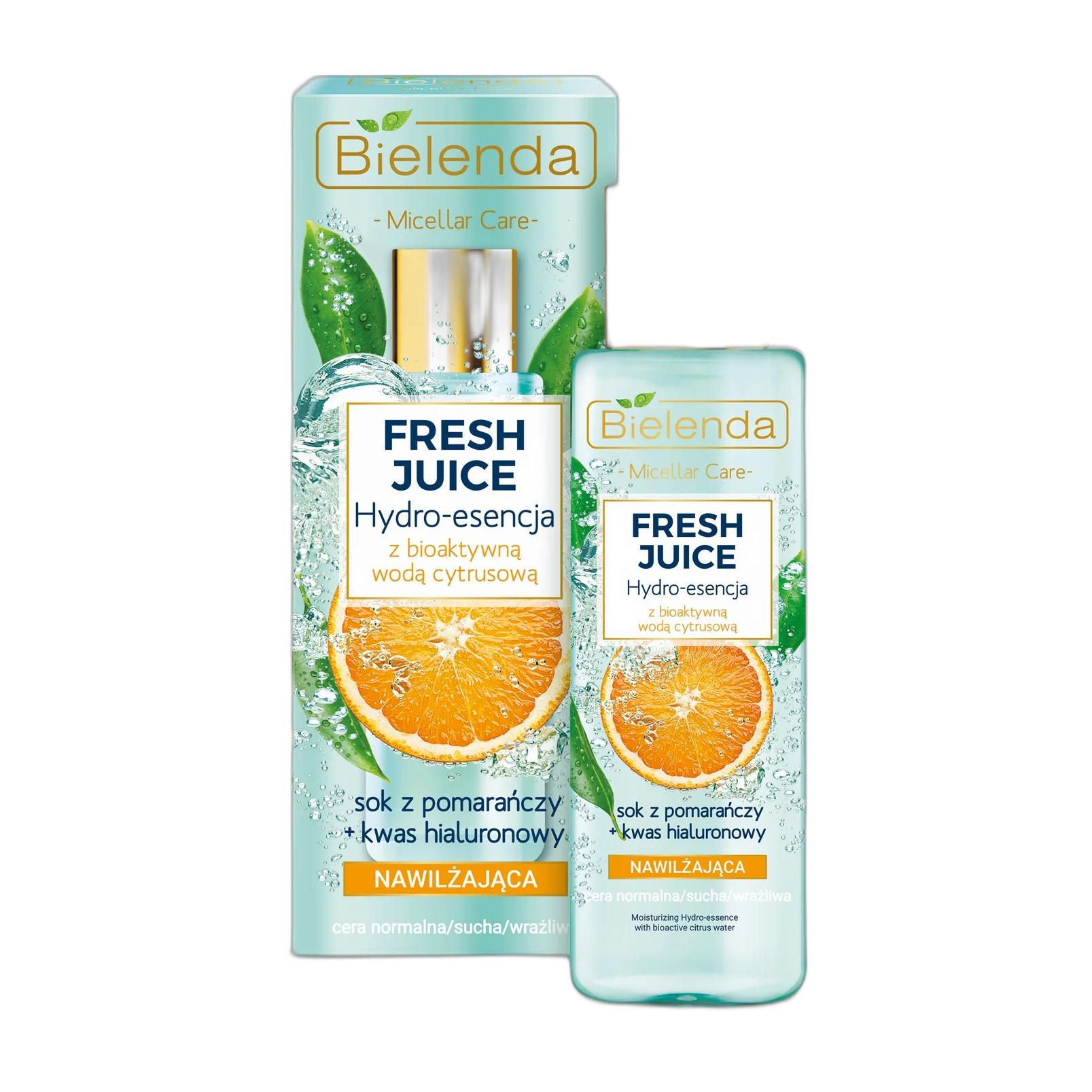 Fresh Juice Moisturizing Hydro-Essence With Bioactive Citrus Water, Orange Juice
