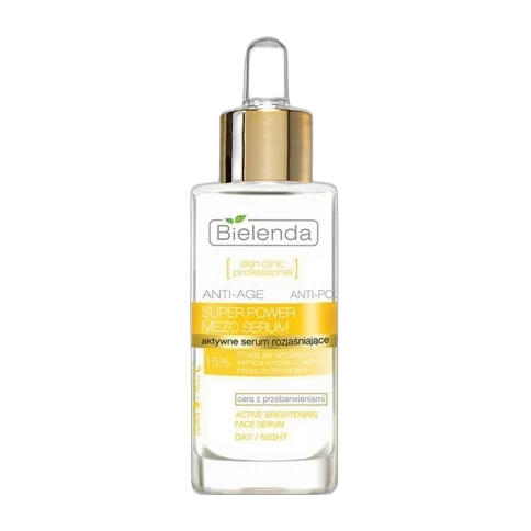 Skin Clinic Professional Super Power Mezo Serum Active Brightening Face Serum