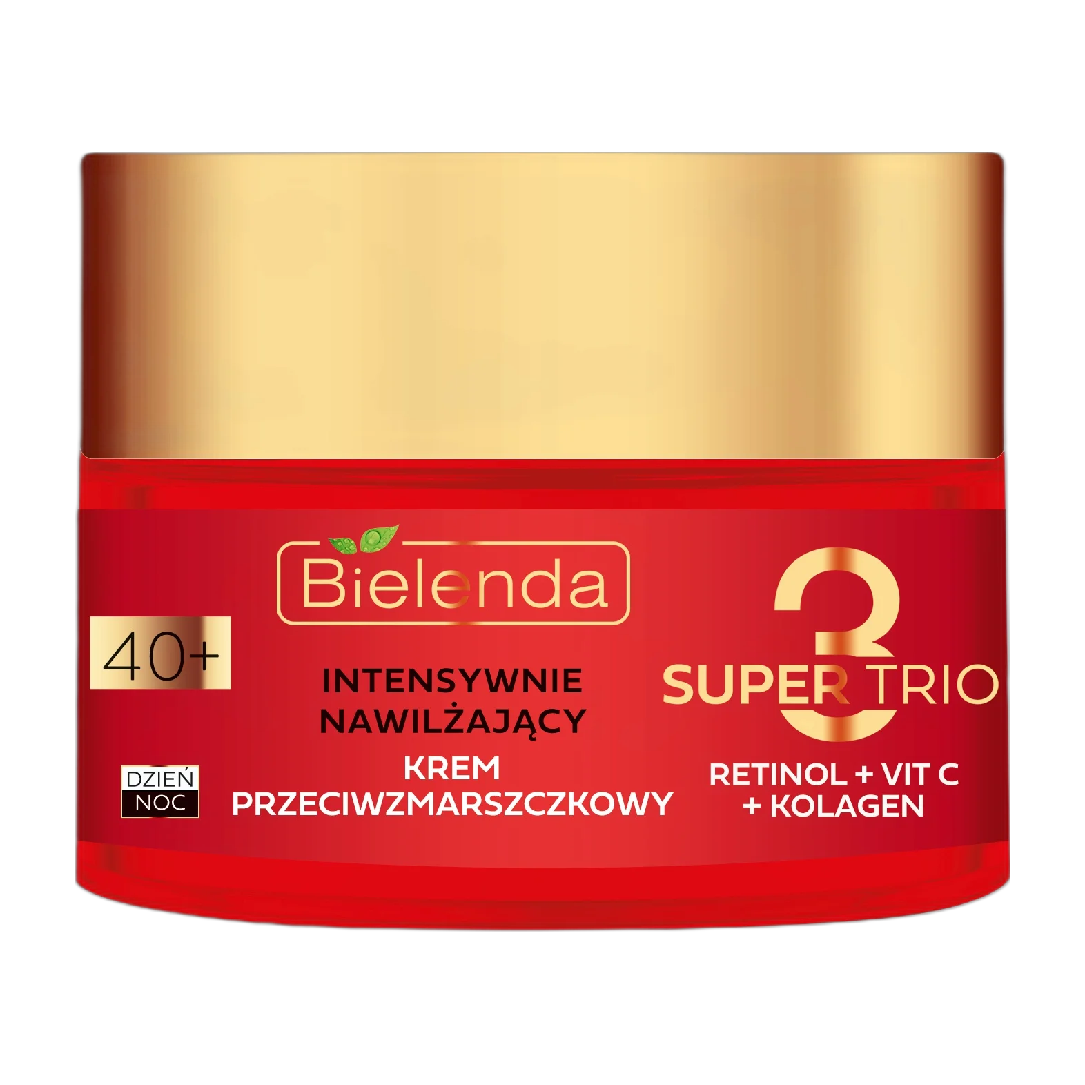 Super Trio 3 Retinol + Vit C + Collagen Intensively Moisturizing Anti-Wrinkle Cream 40+