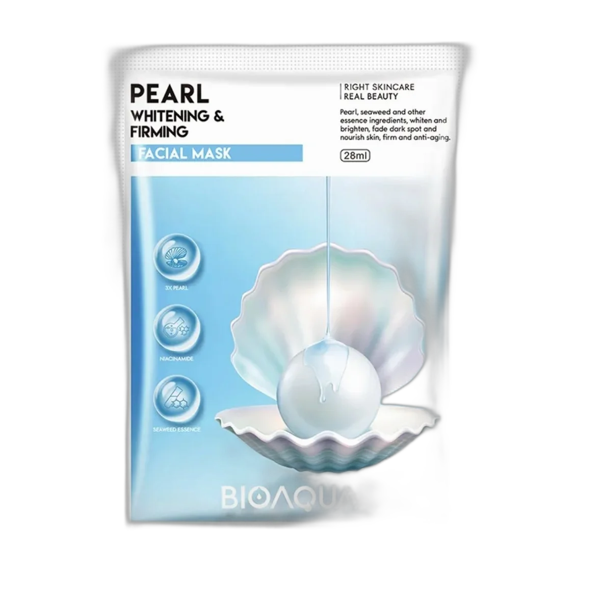 Pearl Whitening & Firming Facial Mask