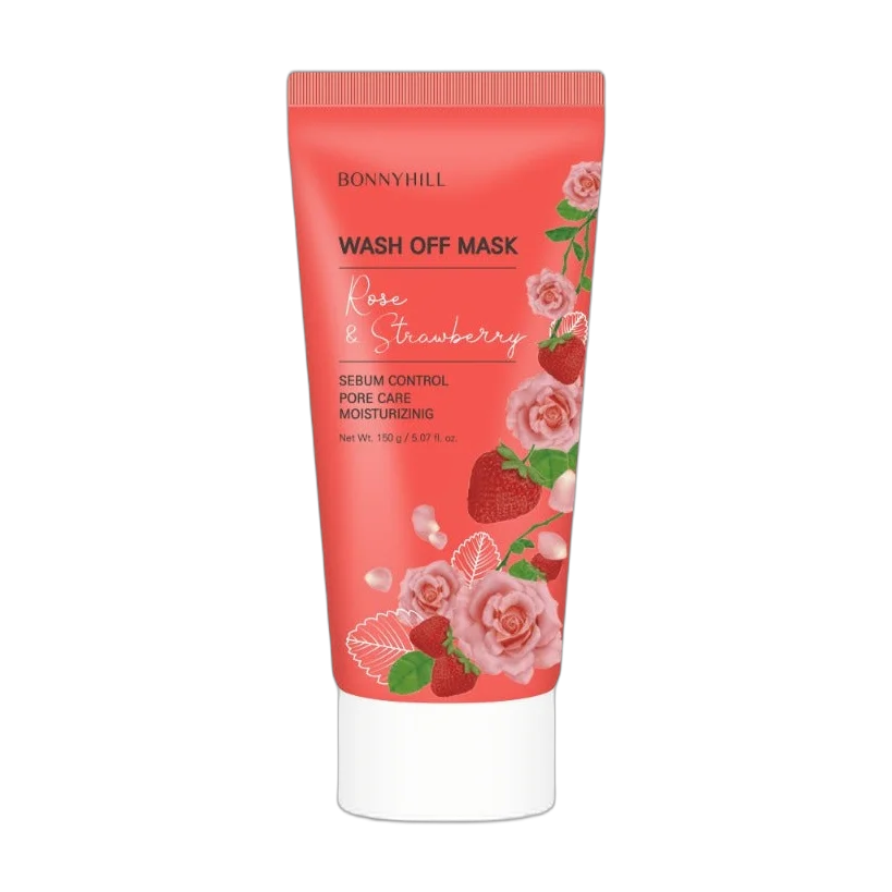 Rose And Strawberry Wash Off Mask