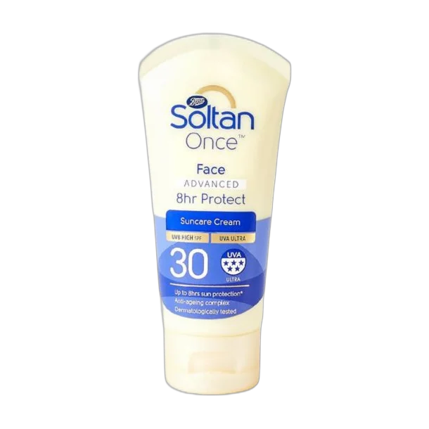 Once Advanced Face 8Hr Protect SPF30 Sun Cream