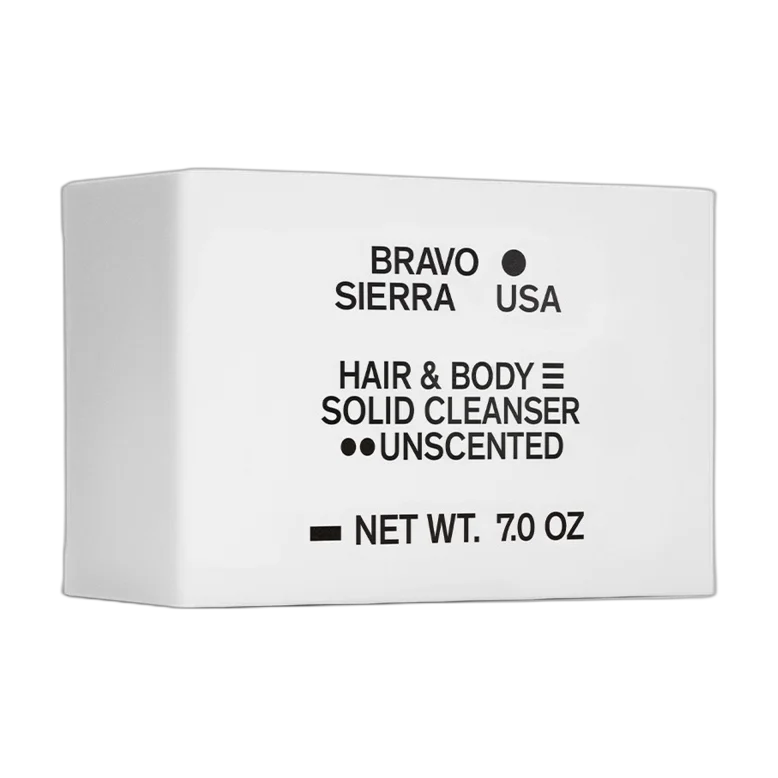 Hair & Body Solid Cleanser Unscented