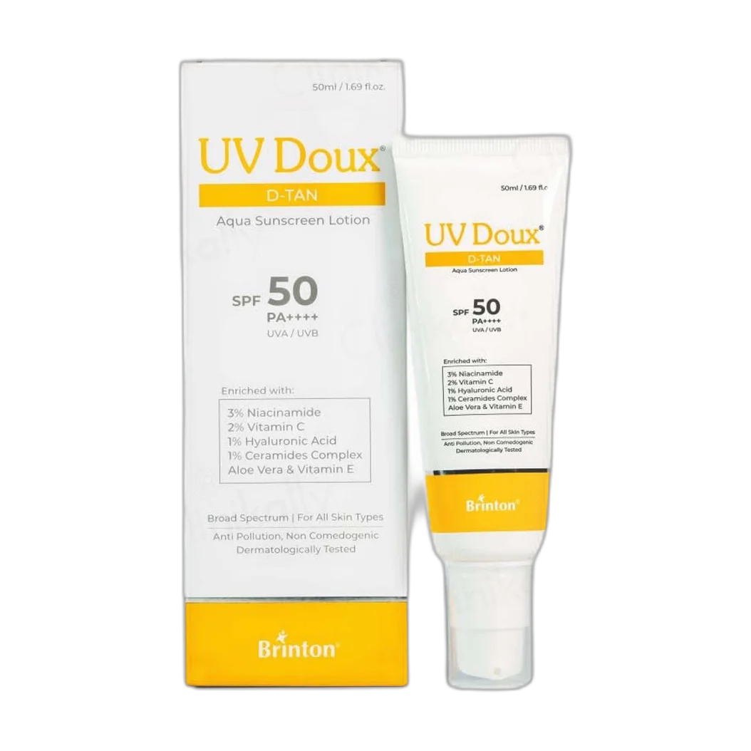 UV Doux De-tan Aqua Gel Sunscreen