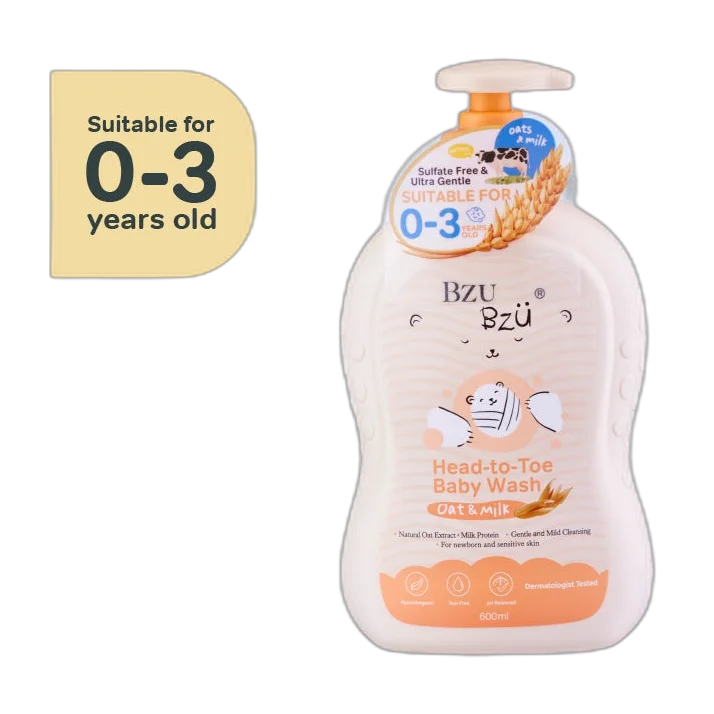 Head To Toe Baby Wash Oat & Milk