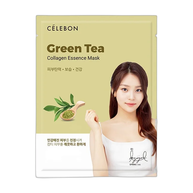 Green Tea Collagen Essence Mask