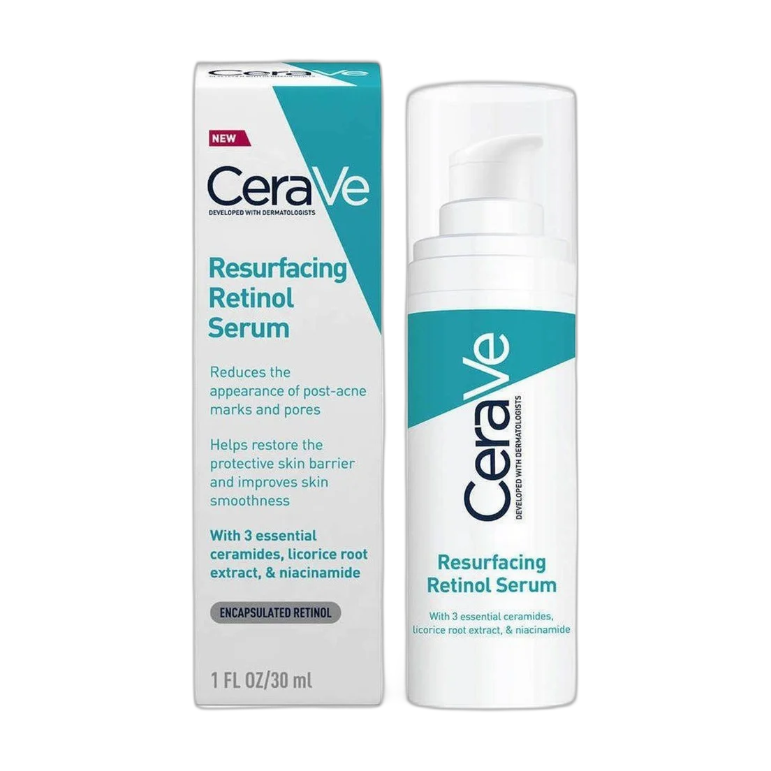 Resurfacing Retinol Serum With Ceramides & Niacinamide
