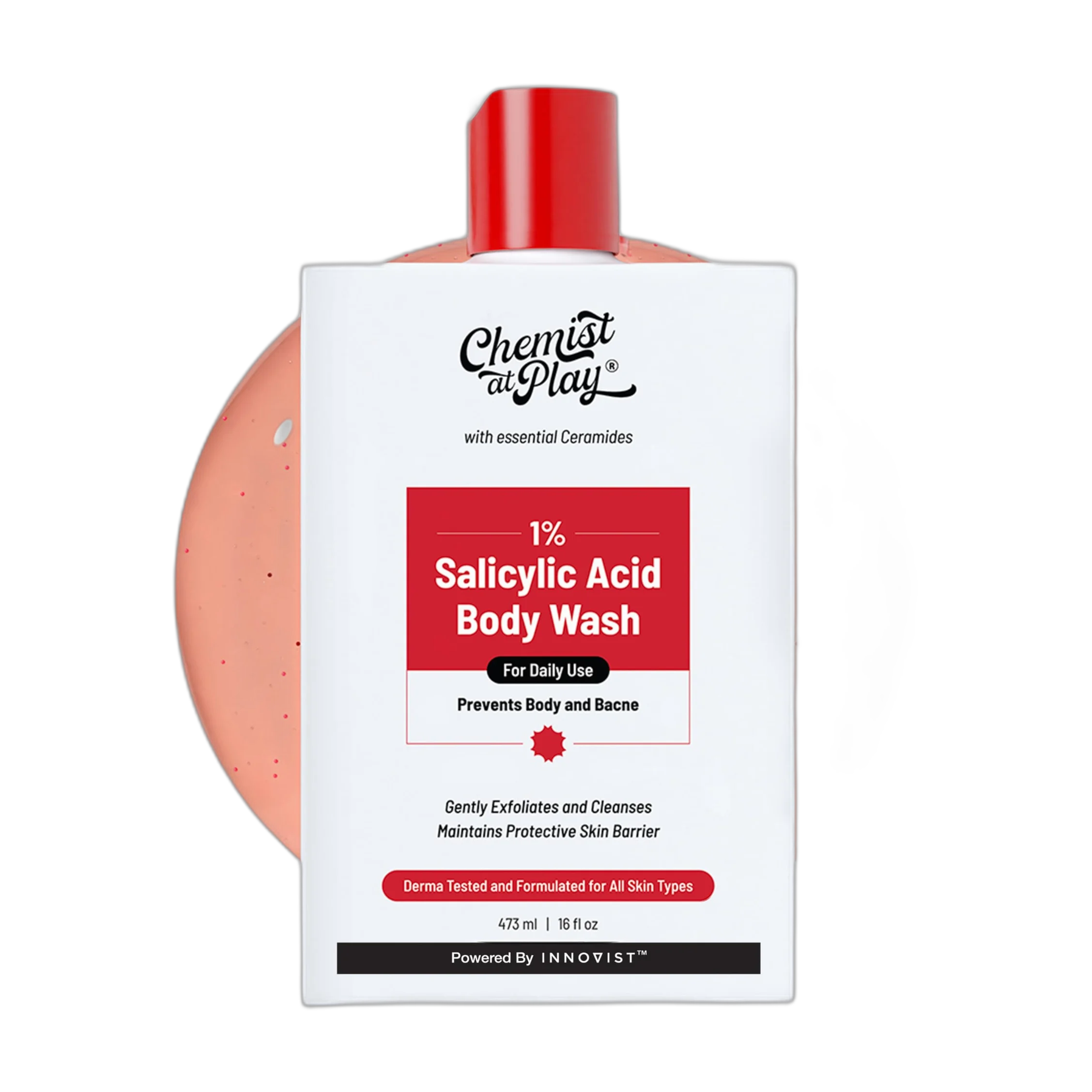 Salicylic Acid Body Wash For Acne Control