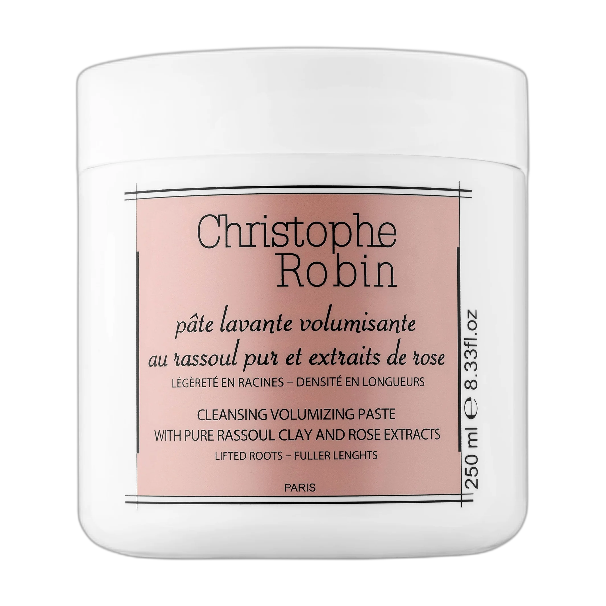 Cleansing Volumizing Paste With Pure Rassoul Clay And Rose Extracts