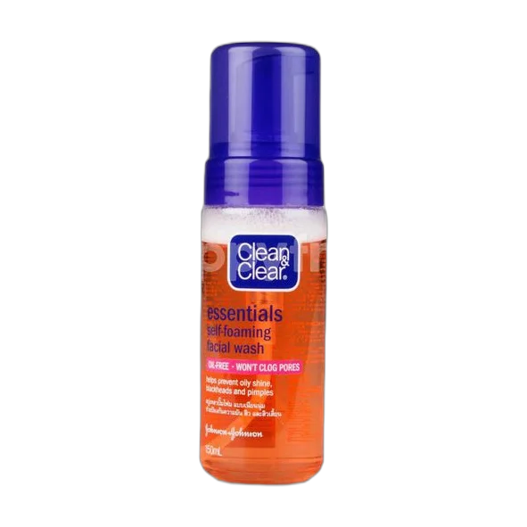 Essentials Self Foaming Facial Wash