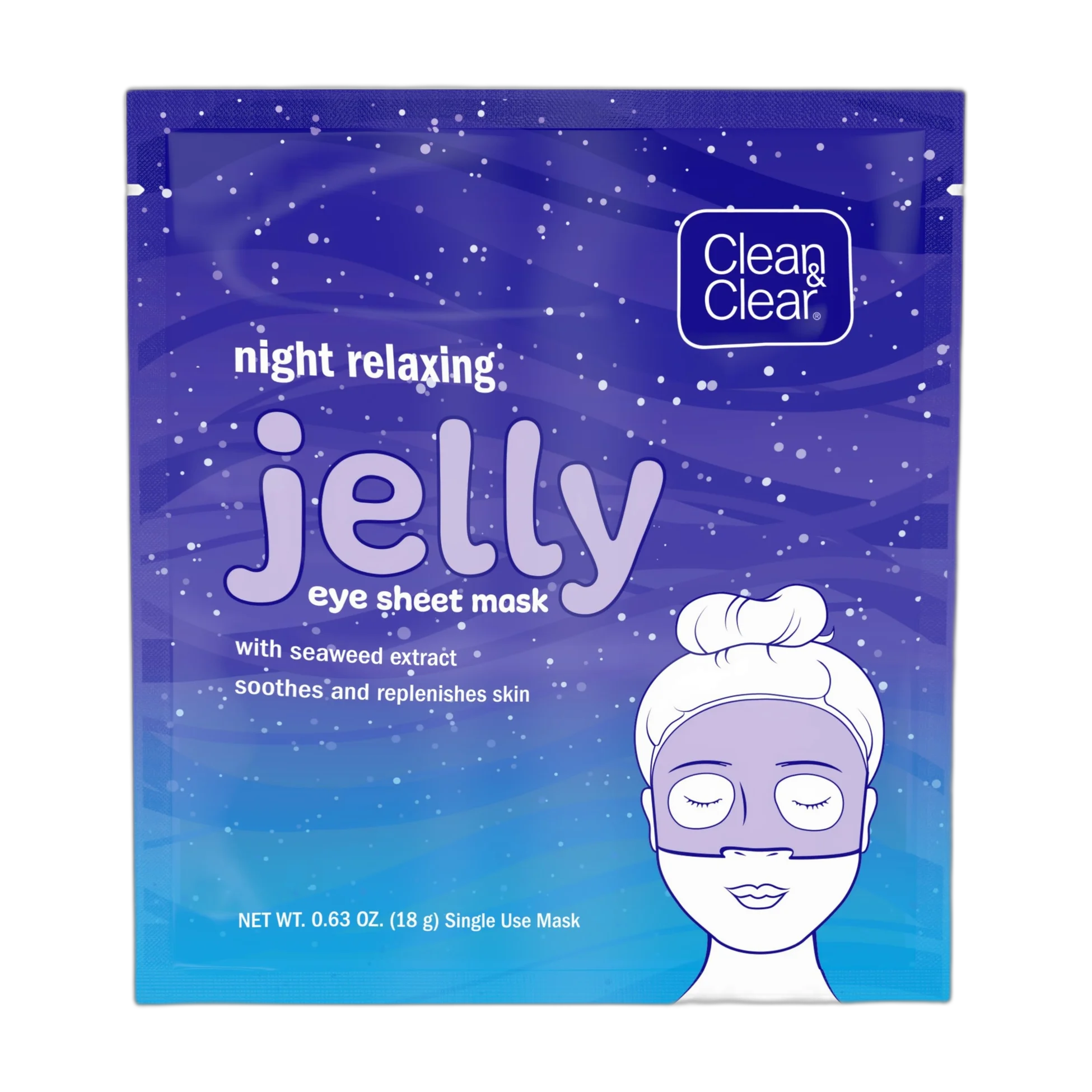 Night Relaxing Jelly Eye Sheet Mask