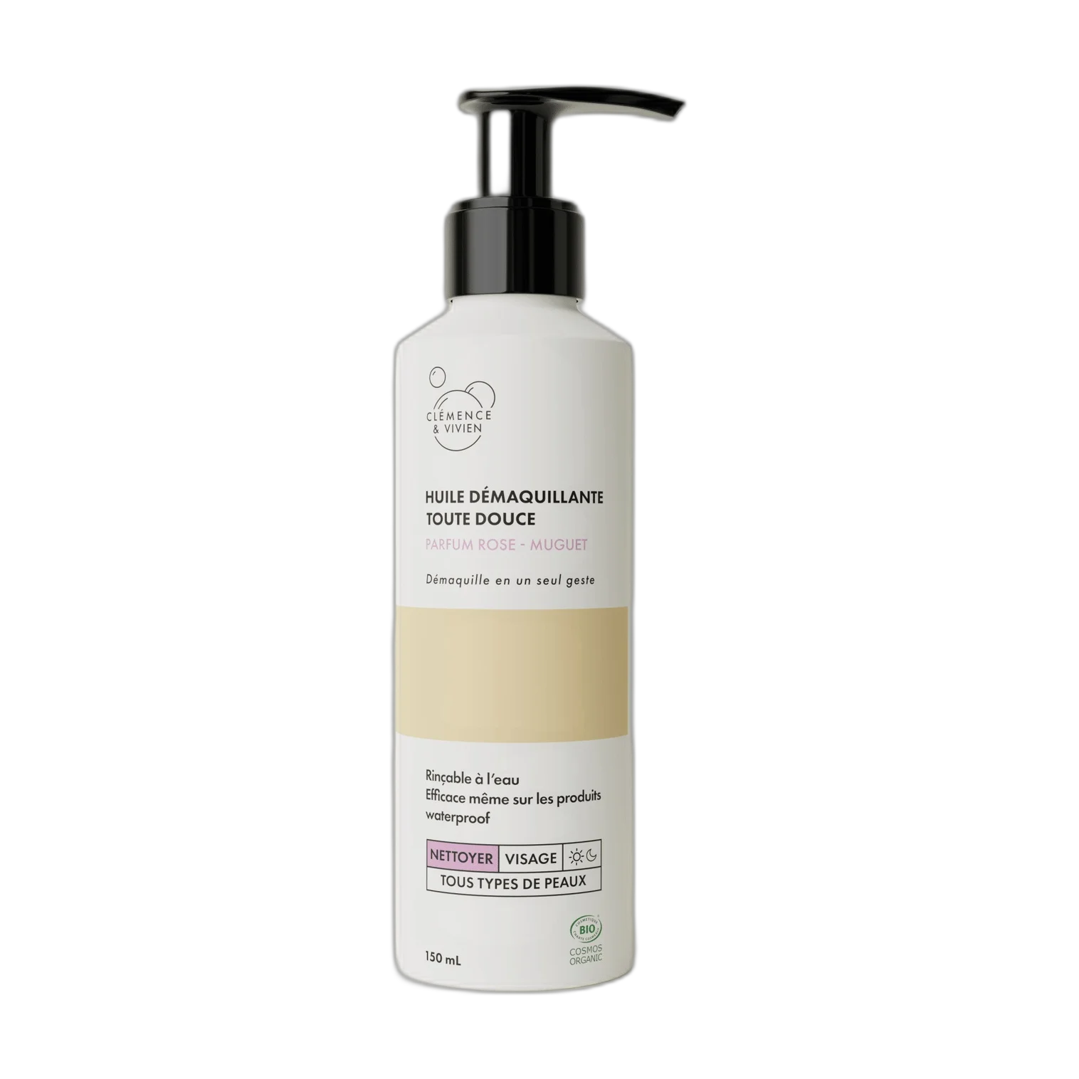Huile Démaquillante Toute Douce Parfum Rose-muguet