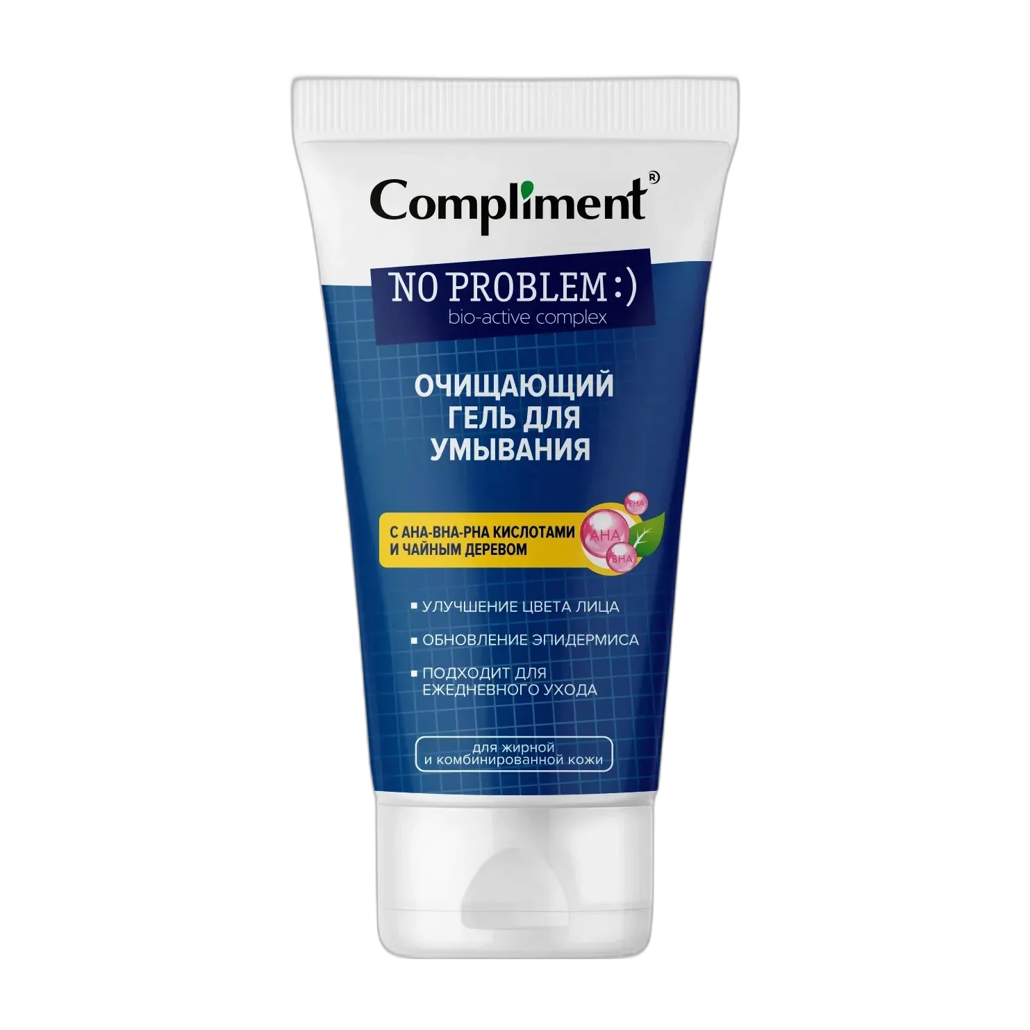 No Problem Gel Cleanser With AHA-BHA-PHA And Tea Tree