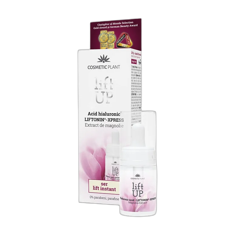 Lift Up - Ser Lift Instant Cu Acid Hialuronic, Liftonin®-Xpress Și Extract De Magnolie