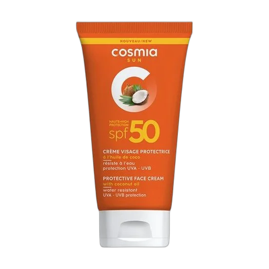 Protective Face Cream With Coconut Oil