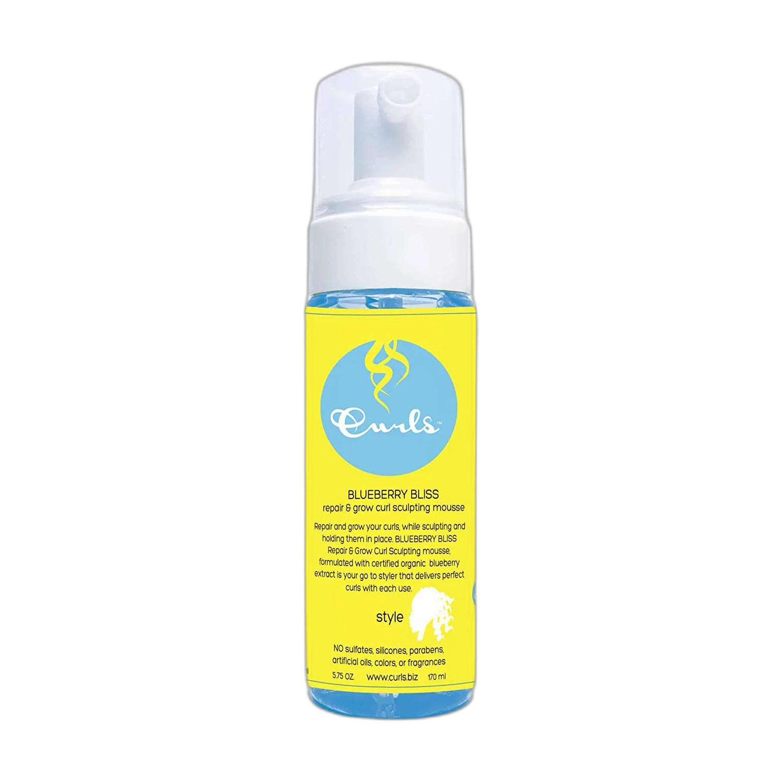 Blueberry Bliss Repair And Grow Curls Sculpting Mousse